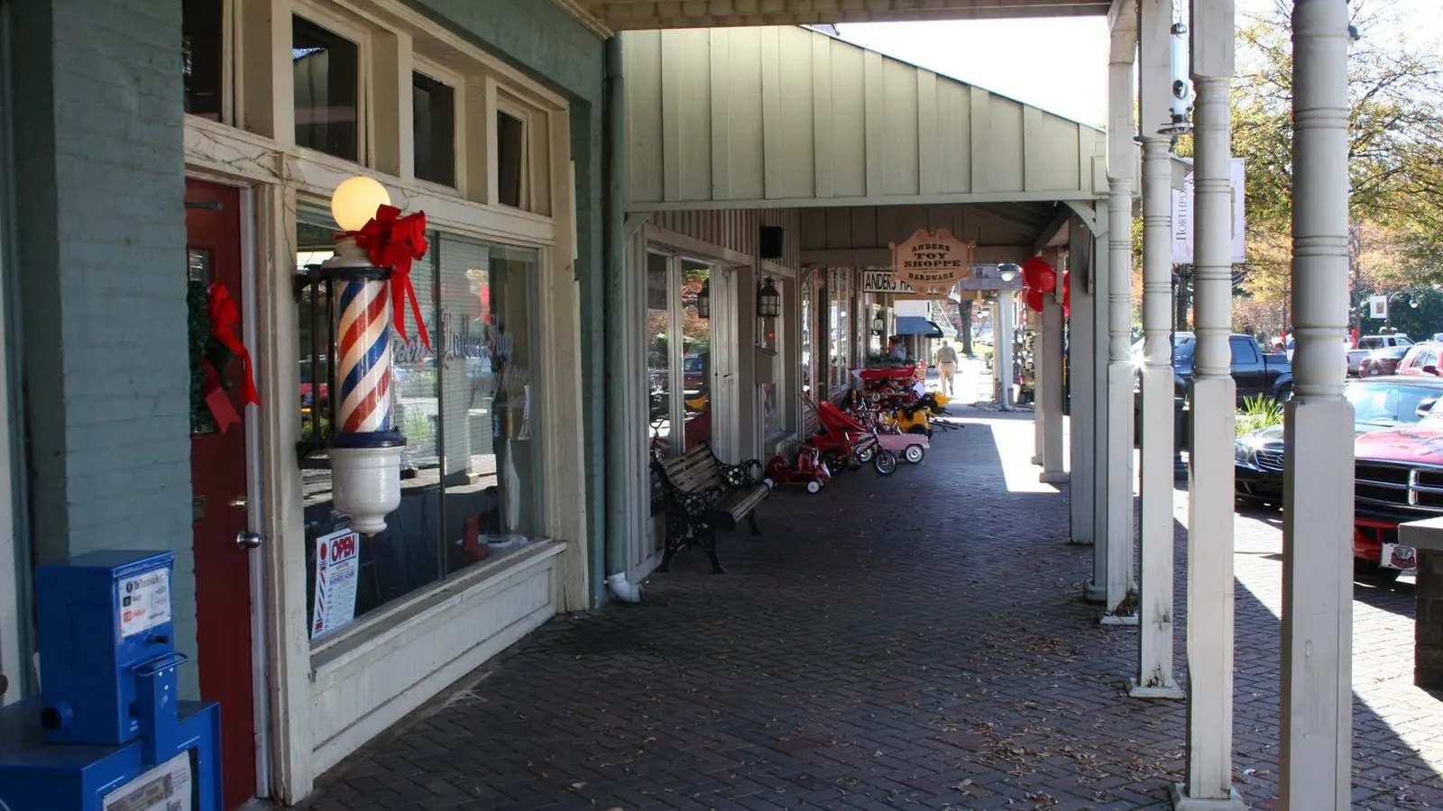 Downtown Northport Alabama across the Black Warrior River from Tuscaloosa