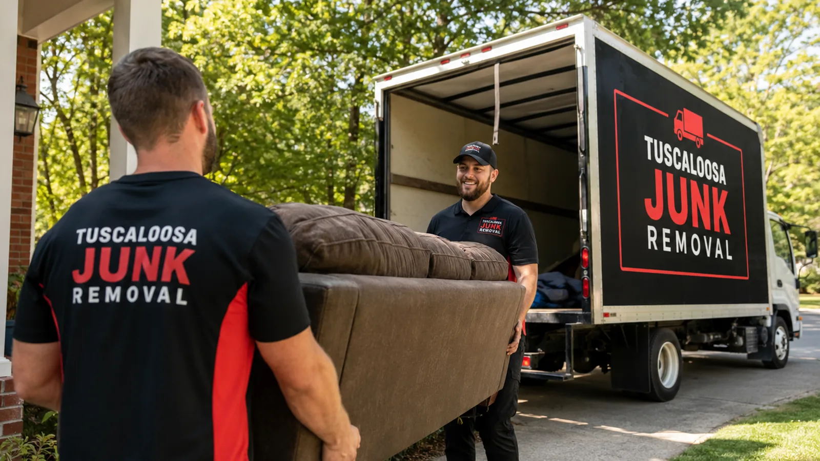 Couch and furniture removal in Tuscaloosa Alabama